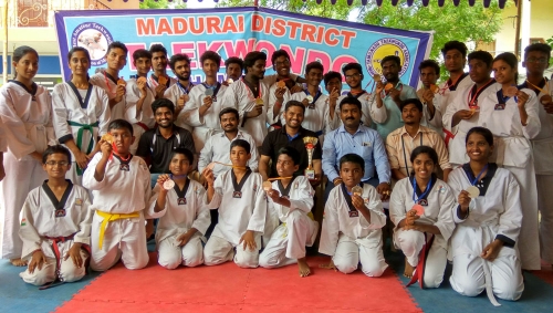 Madurai District Taekwondo Championship - 2016
