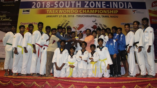 South Zone Taekwondo Championship-27 and 28 Jan 2018