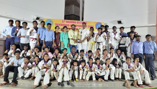 Madurai District Taekwondo championship 20th February 2022